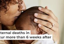 But women continue to die from causes related to pregnancy and childbirth until one year after birth. Goodboy Picture Company/E+ Collection via Getty Images